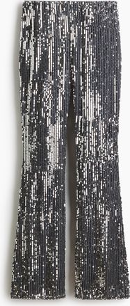 H&M Paillettenhose - Grau