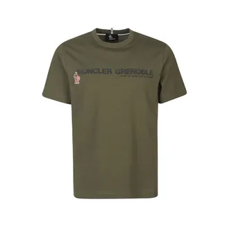 Moncler Tops, Heren, Groen, M, T-Shirts