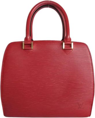 Louis Vuitton Pre-owned Handbags, female, Red, Size: ONE SIZE Pre-owned Leather louis-vuitton-bags