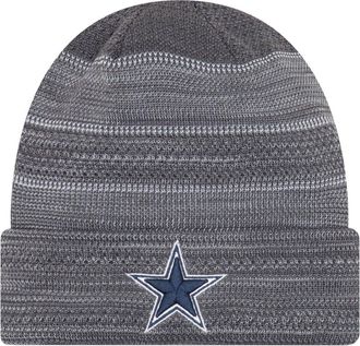 New Era NFL Sideline 2017 Cuff Beanie - Dallas Cowboys Charcoal
