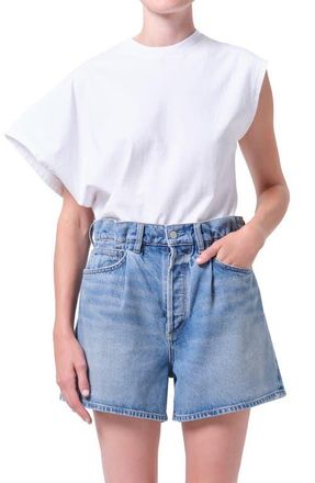 A Gold E Corrine Asymmetric Tee in White at Nordstrom, Size X-Small