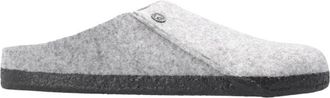 Birkenstock Zermatt Rivet Regular Fit - Heren - Pantoffels - Grijs - 43 EU - Wol - Schoenen