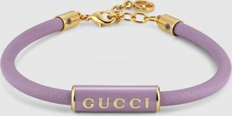 Gucci Bracelet With Enamel Gucci, Gold-toned metal, Gold-toned metal