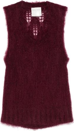 Forte_Forte Truien & Vesten, Dames, Rood, M, My Knit Sweater