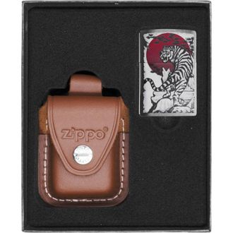 OEM Encendedor Zippo Japan Tiger, Set De Regalo N.&deg; 4