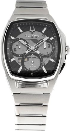 Bulova Curv Chronograph - Dames - Horloges - Zwart - ONE Size - Accessoires