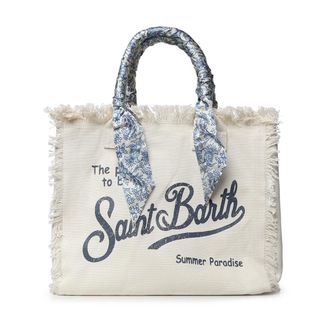 MC2 Saint Barth Vanity Bag - female - MC2 Saint Barth - Shopping Bags - White - ONE SIZE - Bags