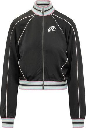 Off-white Fluid Track Fitted Jacket - Dames - Vesten met rits - Veelkleurig - L - Nylon - Hoodies & sweatvesten