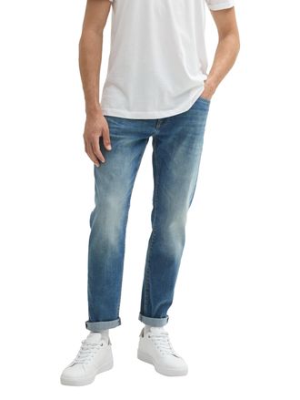 Tom Tailor Denim Slim-fit-Jeans TOM TAILOR DENIM, Herren, Gr. 31, L&auml;nge 34, blau (tinted blau denim), Denim/Jeans, Obermaterial: 70% Baumwolle, 28% Polyester, 2% Elast