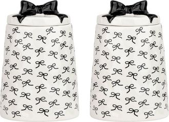 10 Strawberry Street Set Of 2 Bella Canisters