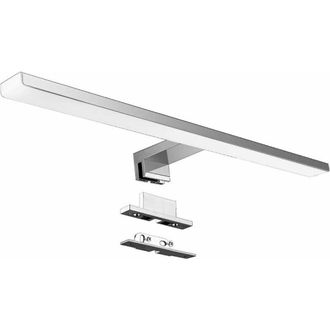 OEM L&aacute;mpara Led Para Espejo De Ba&ntilde;o, 10 W, 820 Lm, 50 Cm, 4000 K, Ip44, 230 V, Acero Cromo-n&iacute;quel, 500 Mm