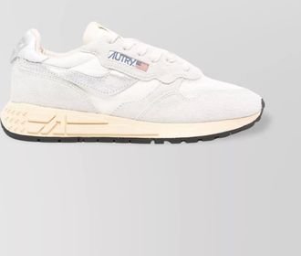 Autry almond toe mesh panels sneakers