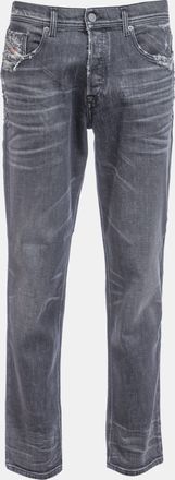 Diesel Heren Diesel 2023 D-Finitive Jeans in Zwart Grijs