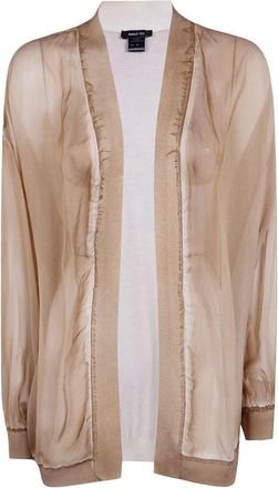 Avant Toi Cardigans - Dames - Vesten - Beige - S - Truien & Vesten
