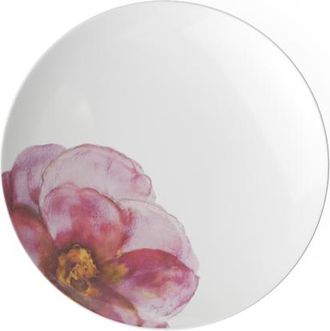 Villeroy & Boch Rose Garden Dinner Plate Coupe in Pink at Nordstrom