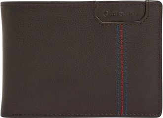 Oliver Sweeney Mens Oliver Sweeney Milled Leather Billfold Wallet - Brown - Size: ONE size