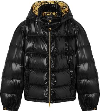 Versace Allover Barocco Down Jacket