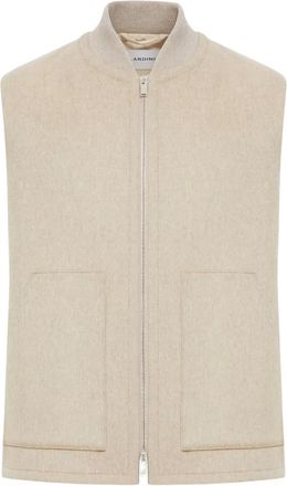 Lardini Gilet con zip - Toni neutri