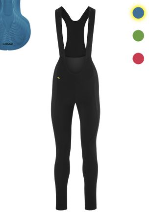 Gonso Fahrradhose GONSO SITIVO TI BIB W, Damen, Gr. 34, Normalgr&ouml;ssen, blau, 57% Polyamid, 28% Polyester, 15% Elasthan, Hosen Fahrradhose, Damen Radhose, Ra