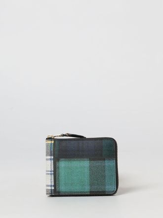 Comme Des Gar&ccedil;ons Tartan Print Wool Wallet