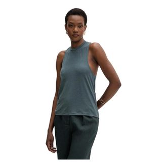 Sessun Canotta Diven - - Tops - Donna - Blu - S