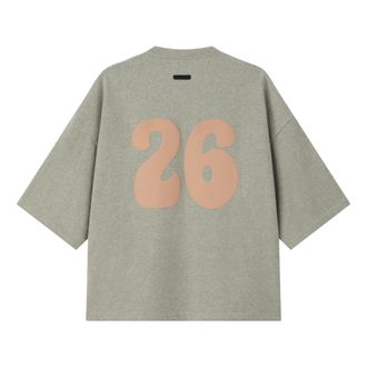 Fear of God Heavy Jersey Merch T-Shirt Boxy Fit Washed Seal Heather RW00274-0151
