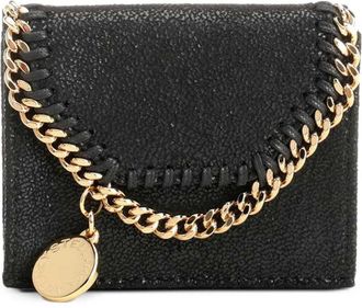 Stella McCartney Falabella drievoudige portemonnee met kettingversiering