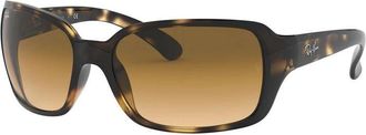 Ray-Ban Klassieke zonnebril in licht Havana bruin - Dames - Zonnebrillen - Bruin - 60 MM - Nylon - Accessoires