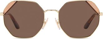 Vogue Eyewear geometric-frame sunglasses - Brown