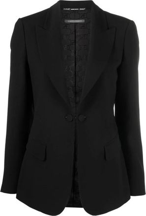 Alberta Ferretti Blazers - Dames - Blazers - Zwart - L - Jassen