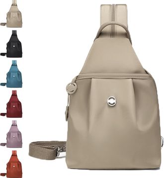 Generic 3 in 1 Anti-Theft Travel Tote Bag, 2026 Large Capacity Waterproof 2-Way Commuter Bag, for man & woman.. (Khaki)