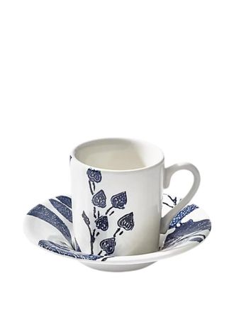 Ralph Lauren Home Garden Vine Espresso Cup & Saucer