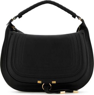 Chlo&eacute; Black Marcie Shoulder Bag