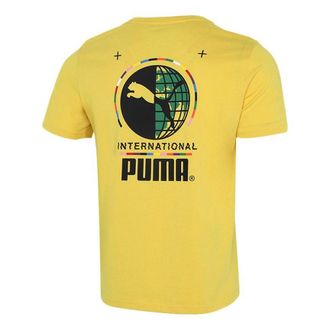 Puma Graphic T-Shirt Yellow Black 531307-37