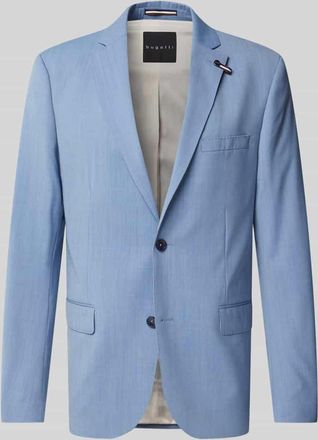 Bugatti 2-Knopf-Sakko mit Reverskragen in Bleu, Gr&ouml;&szlig;e 102