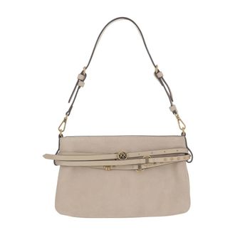 Pinko Mini Belt Bag - Dames - Schoudertassen - Beige - ONE Size - Leer - Tassen