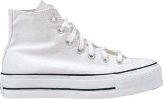 Converse Sneakers, female, White, 8 UK, White Polyester Platform Sneaker