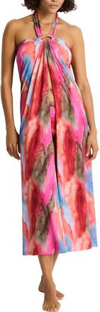 Sea Level Australia Ring Hardware Convertible Cover-Up in Pink at Nordstrom, Size Medium