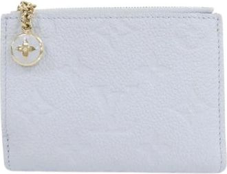 Louis Vuitton Pre-owned Wallets, female, Blue, Size: ONE SIZE Pre-owned Leather wallets