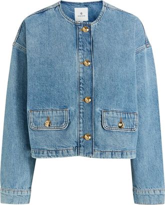 Anine Bing Blanche Denim Jacket - S (UK8-10 / S)