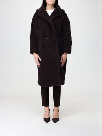 Max Mara Coat Woman color Ebony