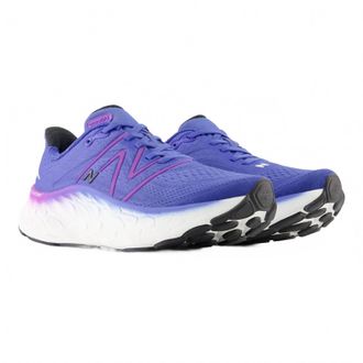 New Balance Womens Fresh Foam X More V4 Sneakers In Marine Blue