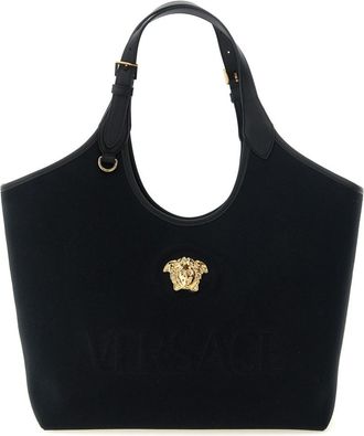 Versace Black La Medusa Tote