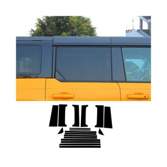 OEM Kit De Embellecedores Para Pilares, Cubierta De Embellecedor Del Pilar B Resistente A Los Ara&ntilde;azos Y Adhesivos Para Ventanas Para Sedanes Bronco 2021-