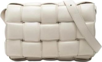 Bottega Veneta Pre-owned Padded Cassette - Dames - Vintage Schoudertas - Wit - ONE Size - Leer - Vintage