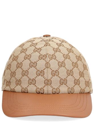 Gucci Gg Fabric Baseball Hat