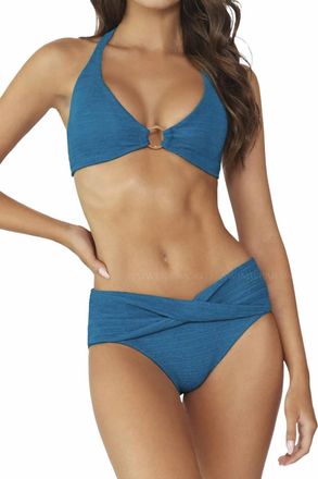 PQ Swim Maya Modest Bikini Bottom In Turquoise