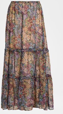Kobi Halperin Clea Floral Maxi Skirt