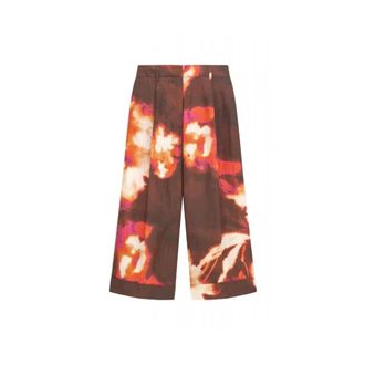 Liviana Conti Wide Broeken - Dames - Wijde Broeken - Veelkleurig - 2XL - Broeken