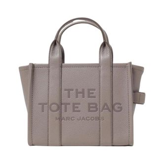 Marc Jacobs Handbags, female, Gray, ONE SIZE, Tote Bag Leather Handbag